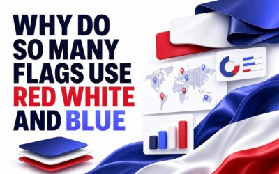 Why Do So Many Flags Use Red, White and Blue?